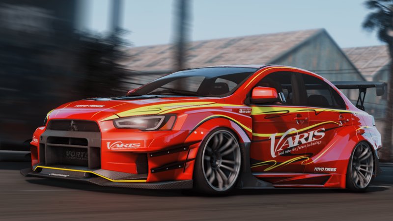 2019 mitsubishi lancer evo x varis [add-on]