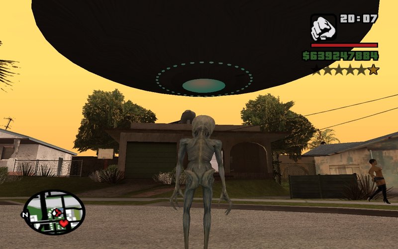 Gta San Andreas Alien Mod Mod Gtainside