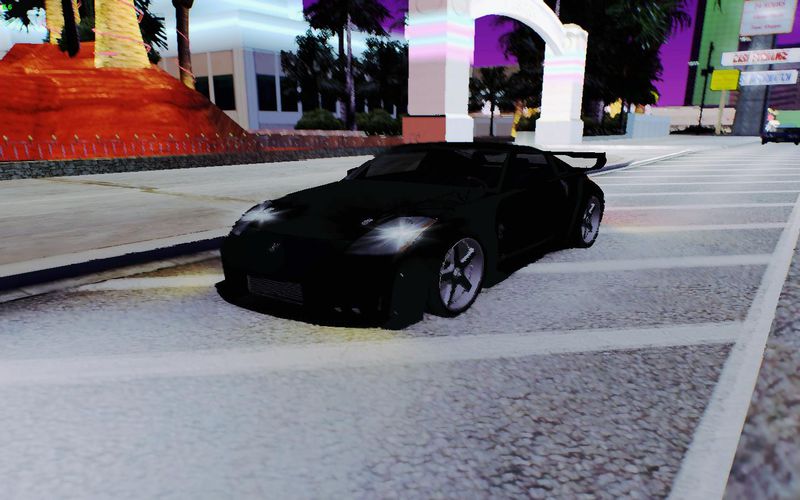 Nissan 350z tokyo drift gta sa mod #4