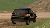 2016 Ford Explorer Red County Sheriff's Office