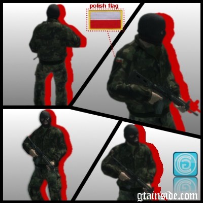GTA 4 Polish Army Clothes Mod - GTAinside.com