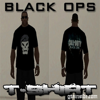 GTA San Andreas Black Ops T-Shirt Mod - GTAinside.com