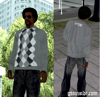 GTA San Andreas Victim Sweatshirt Mod 