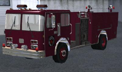 GTA San Andreas 1988 SPARTANSMEAL PUMPER FIRETRUCK DETROIT DIESEL 106K ...