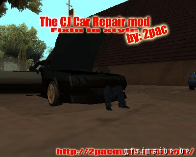 GTA San Andreas The CJ Car Repair mod Mod - 2%20copy