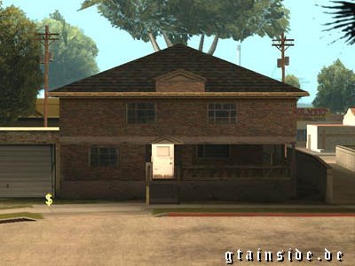 GTA San Andreas CJs Brick House Mod - GTAinside.com