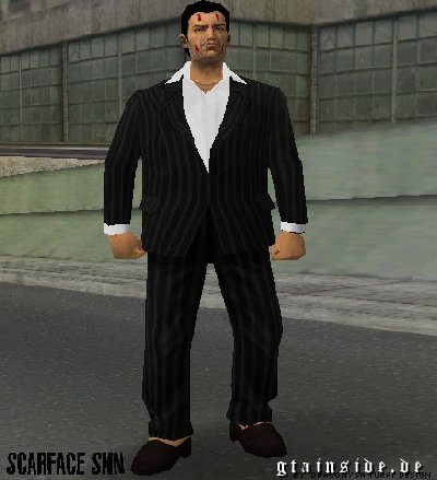 GTA Vice City Scarface Skin Mod - GTAinside.com