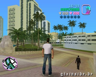 GTA Vice City Vice City Realistic Palm Trees Mod - GTAinside.com