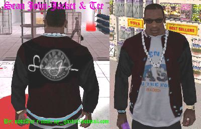 GTA San Andreas Sean Jean Jacke Mod - GTAinside.com