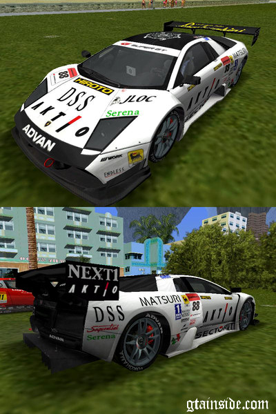 GTA 3 Lamborghini Murcielago R-GT Super GT Mod - GTAinside.com