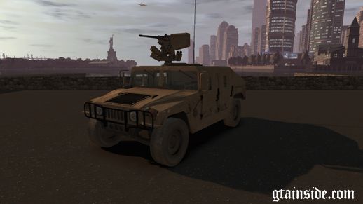 M1151 HMMWV Up Armored Humvee with working MG