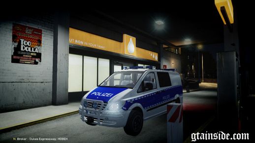 Mercedes Benz Vito German Police [ELS]