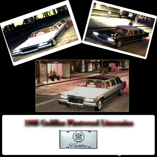 1985 Cadillac Fleetwood Limousine 