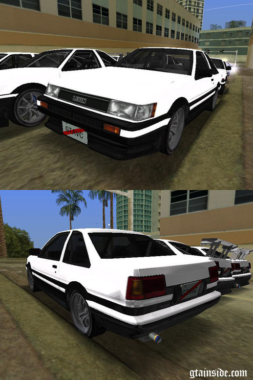 Toyota Levin AE86 Coupe 4type
