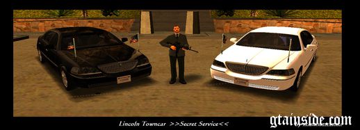 Lincoln Towncar Secret Service 