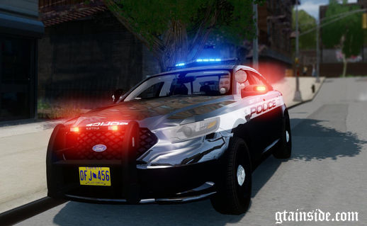 2013 Ford Police Interceptor - Liberty City Police Department (ELS7)
