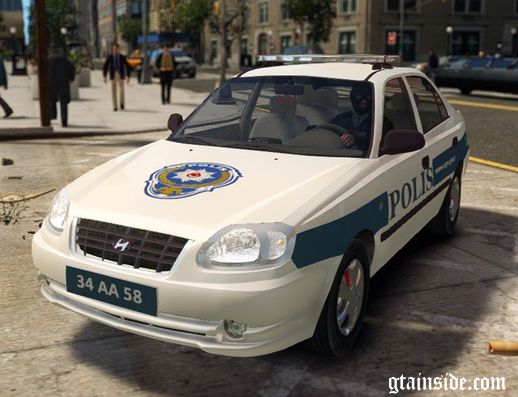 Hyundai Accent Admire Turkish Police ELS