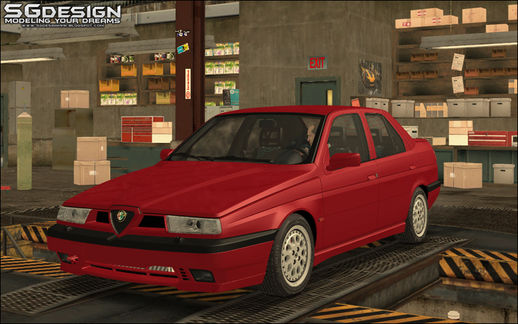 1992 Alfa Romeo 155 Q4 - Stock