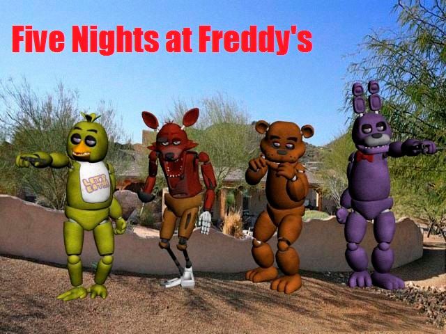 GTA San Andreas Five Nights At Freddy's Skin Pack Mod 
