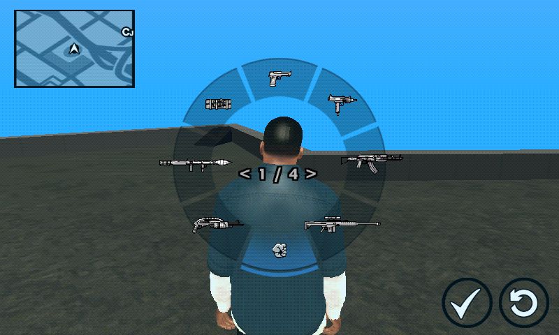Gta San Andreas Gta V Weapon Scrolling For Android Mod Gtainside Com