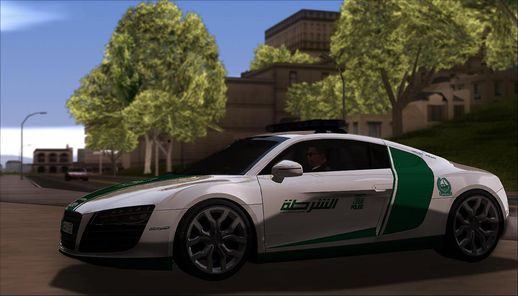 2014 Audi R8 V8 FSI Dubai Police
