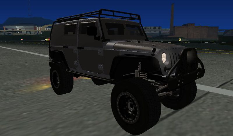 GTA San Andreas 2013 Jeep Wrangler Unlimited Series III JK Fast & Furious  Edition Mod 