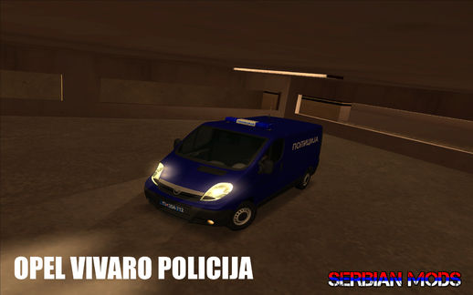 Opel Vivaro Policija 