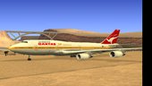 Boeing 747sp Qantas Gold