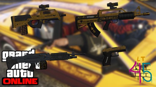 Lowriders DLC Weapon Pack from GTA V Online