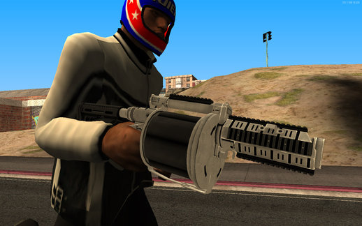 GTA San Andreas GTA V Grenade Launcher Mod - GTAinside.com