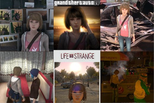 GTA IV - Life Is Strange - Max With Full Voice Track