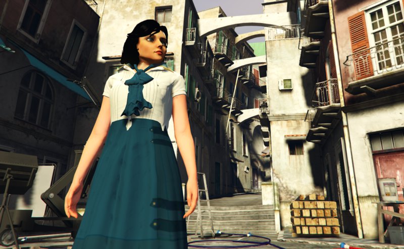 Elizabeth from Bioshock Infinite for GTA 4