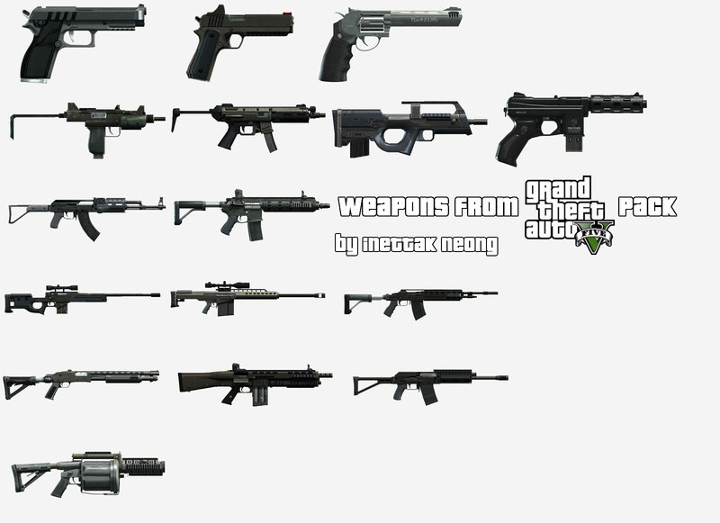 gta 5 weapon pack