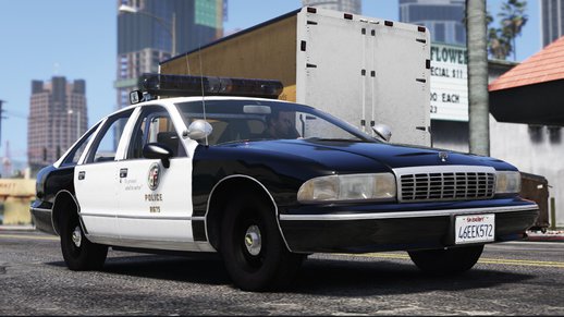 GTA 5 1994 Chevrolet Caprice 9C1 - Los Angeles Police Department Mod ...