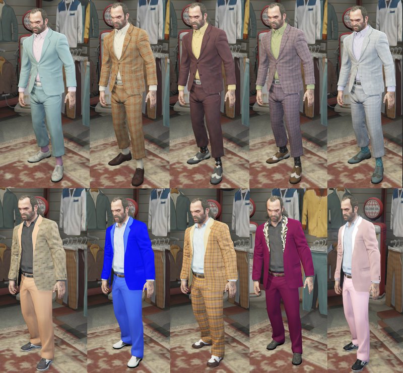 GTA 5 Trevor New Cheap Suits Mod Mod - GTAinside.com