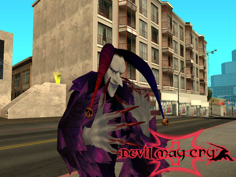 Gta San Andreas Jester From Devil May Cry 3 Mod