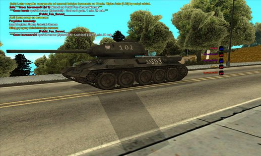 T-34-85 Revision of Tank 102 Rudy