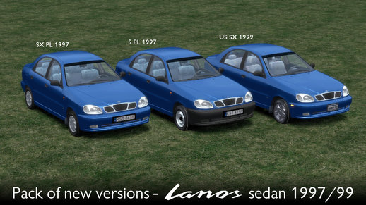 Pack Of New Versions - Daewoo Lanos Sedan