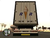 Scania R620 with RIMAU Soft Ice Cream Trailer