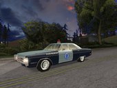Plymouth Fury - Massachusetts State Police