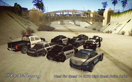 Need For Speed 14 SCPD High Speed Police Series
