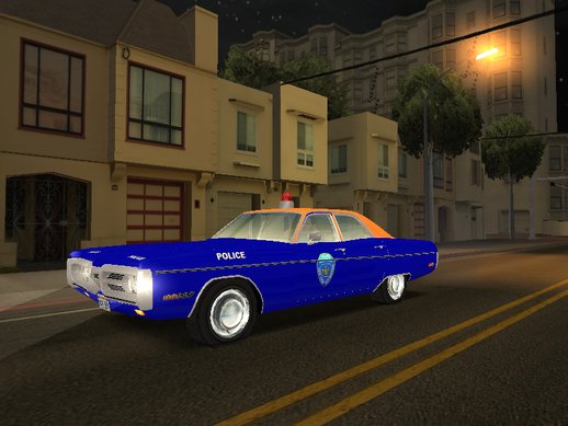 1972 Plymouth Fury Housing Authority Police