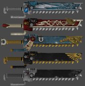 W40K: Deathwatch Chain Swords 