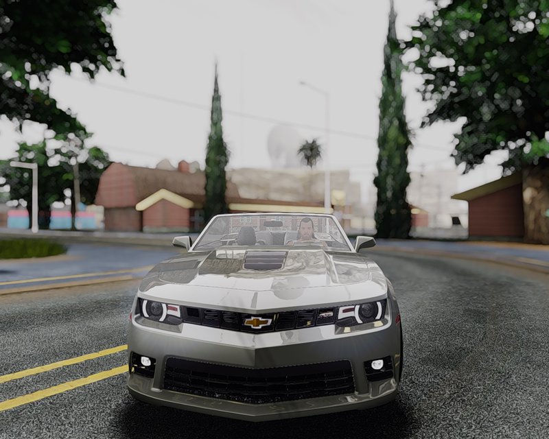 GTA San Andreas 2014 Chevrolet Camaro Convertible*IVF* Mod 
