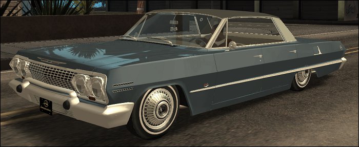 Chevrolet Impala 1963 lowrider para GTA San Andreas
