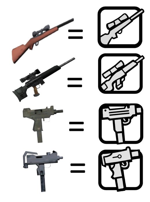 Alternative Weapon Icons (colt45 icon update)