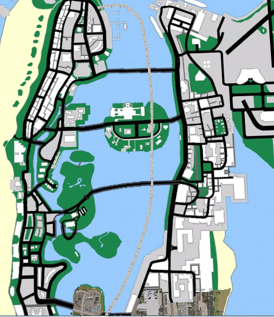 Интерактивная карта vice city