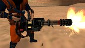 Minigun and Flame Thrower from Dead rising 4 