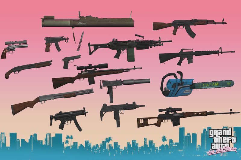 Weapons in Grand Theft Auto: Vice City Stories, GTA Wiki