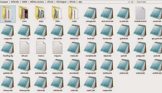 GTA San Andreas Backup Folder Data GTA SA Mod  GTAinside.com